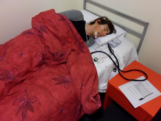 Athletes took part in a five-night sleeping camp in Canberra ahead of Rio.