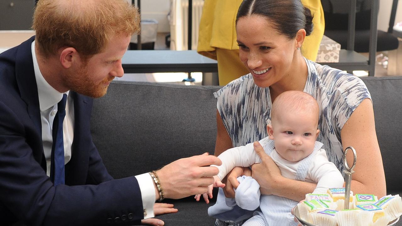 The new parents plan to spend their Christmas relaxing as a family. Picture: AFP.