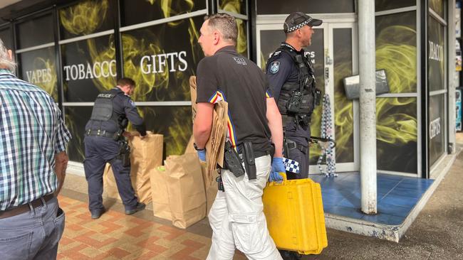 Local police and Australia Border Force have raided a tobacco shop in Bundabergâ&#128;&#153;s CBD, the second of itâ&#128;&#153;s kind to be raided in Bundaberg in a space of just five months. VIDEO: