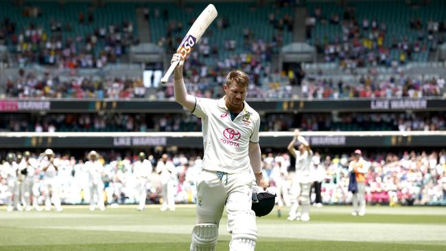 And he farewelled Test cricket at the SCG in January. (Photo by Darrian Traynor/Getty Images)