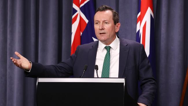 Western Australia Premier Mark McGowan. Picture: Jackson Flindell