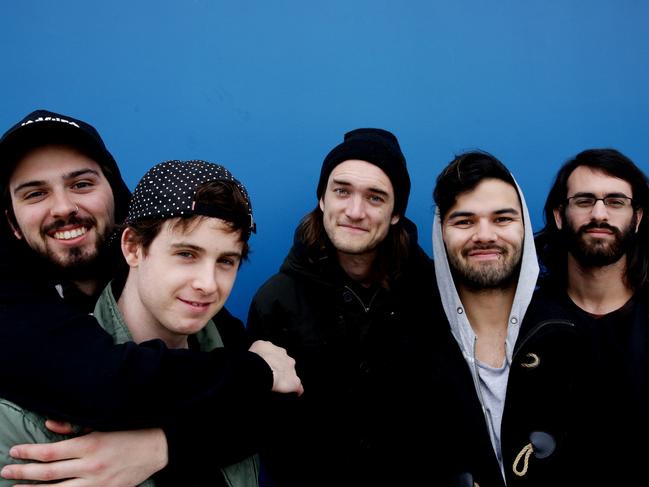 Northlane are a successful western Sydney rock band heading to North America.Jonathon Deiley, Josh Smith, Nic Pettersen, Marcus Bridge and Alex Milovic