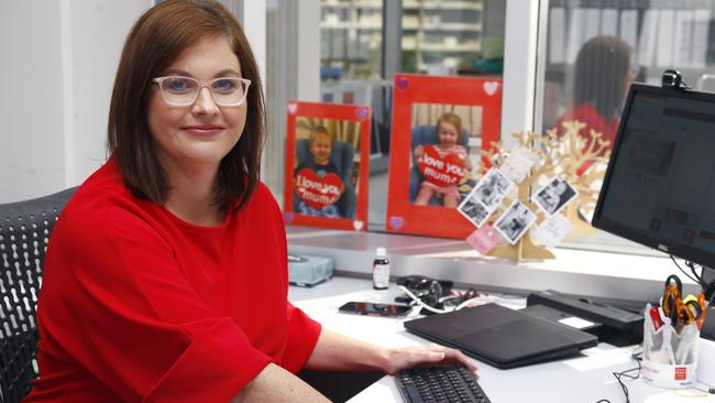 Claire Gibbs at her office in Southport. Picture: Tertius Pickard