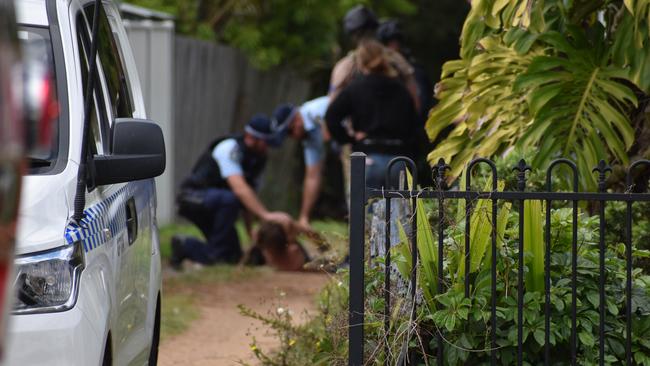 A man was arrested after a stand-off with police in Grafton throughout the morning of Sunday, September 20, 2020.