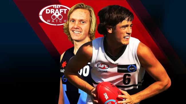 Sam Hayes and Patrick Naish feature in AFL Draft Watch.