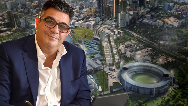 Former AFL chief Andrew Demetriou. Picture: Nicole Garmston