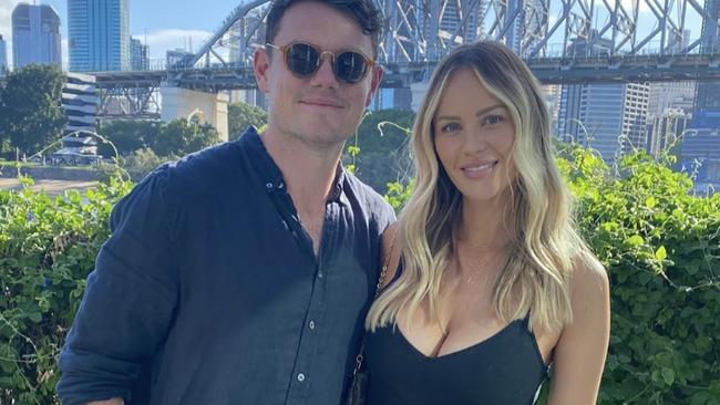 Lachie Neale and his pregnant wife Jules were considering moving back to Perth.