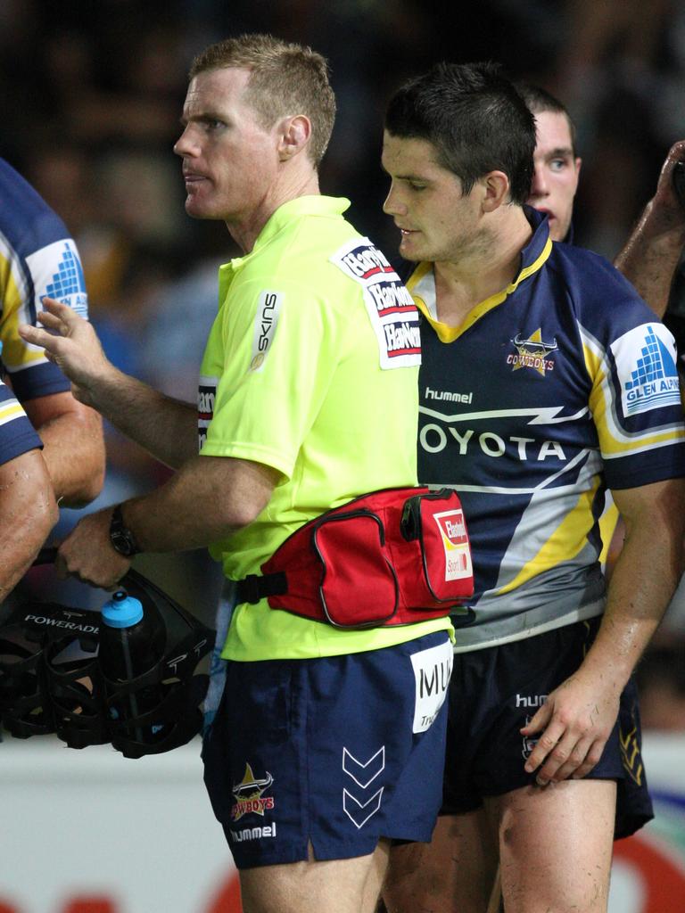 Trainer Steve Hooper - North Queensland Cowboys vs Melbourne Storm (Dairy Farmers Stadium)