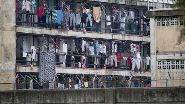 A view of Buen Pastor prison in Bogota, where Cassie Sainsbury is being held.