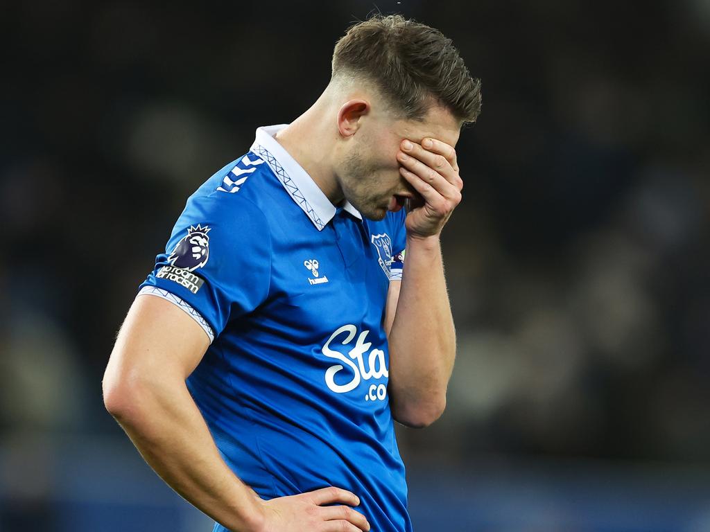 Everton's survival hopes took a major blow after the club was given an additional two-point deduction. (Photo by Matt McNulty/Getty Images)