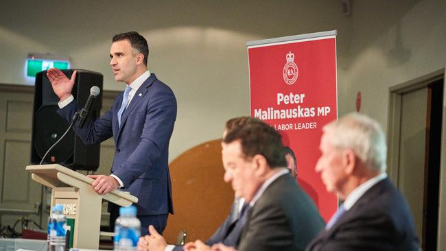 Labor leader Peter Malinauskas. Picture: Matt Loxton