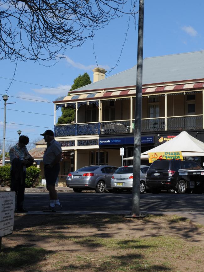 Thompson Square in Windsor where protesters set up a tent for six years.