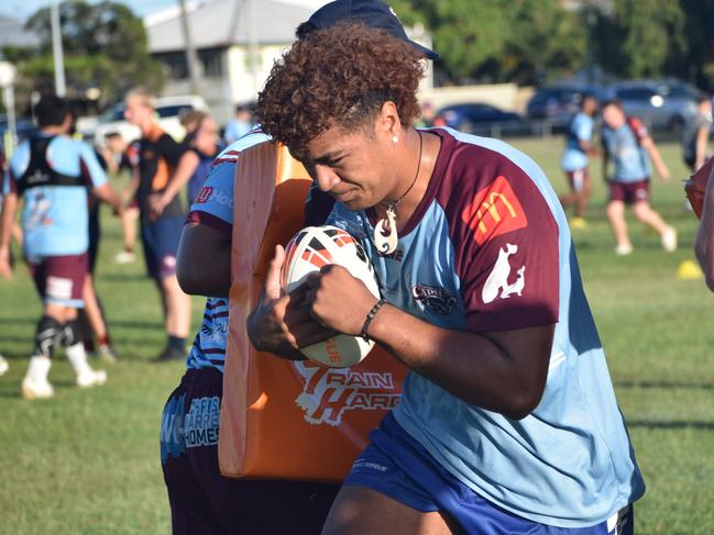 CQ Capras under-16, under-18, under-21 and senior men training at Kettle Park, Rockhampton, on December 3, 2022.