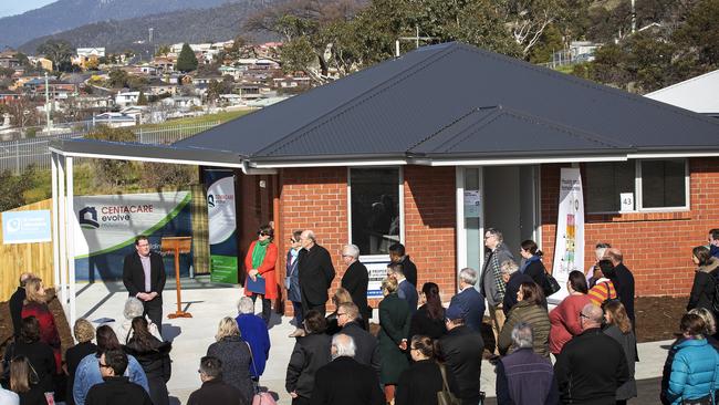 Catholic Care Tasmania social housing development at Claremont. Picture: Chris Kidd