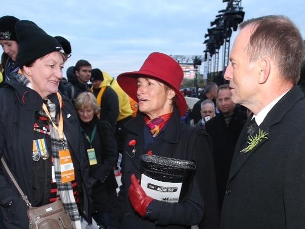 Margie Abbott delights crowd in Gallipoli