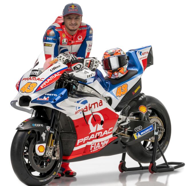 Jack Miller's new Alma Pramac Racing Ducati MotoGP bike for 2018. Pic: Pramac Racing