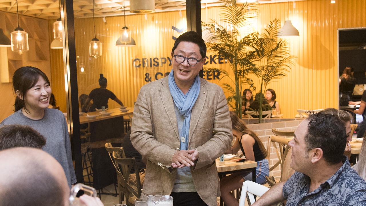 Gami Chicken &amp; Beer co-founder Jun Lee said the multimillion-dollar business was born over a few beers with mates. Picture: Supplied