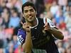 Suarez brace puts Liverpool second