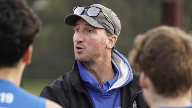 Croydon North-MLOC coach Mark Holly will step away from the role at season’s end. Picture: Valeriu Campan