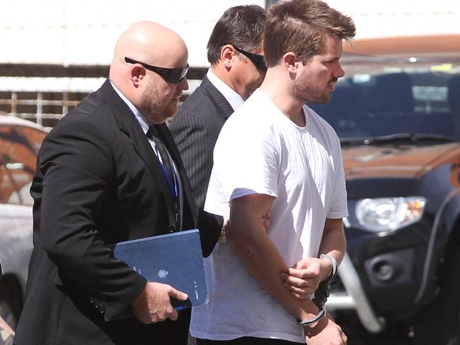 Tostee was arrested and later charged with murder. Pic: Richard Gosling