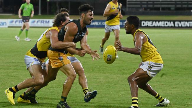 NTFL Mens: Nightcliff Tigers vs St Mary'sPicture Julianne Osborne