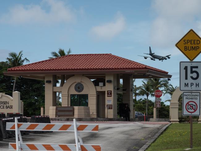 The Andersen air force Base is based on the US territory of Guam. picture: Ed Jones/AFP