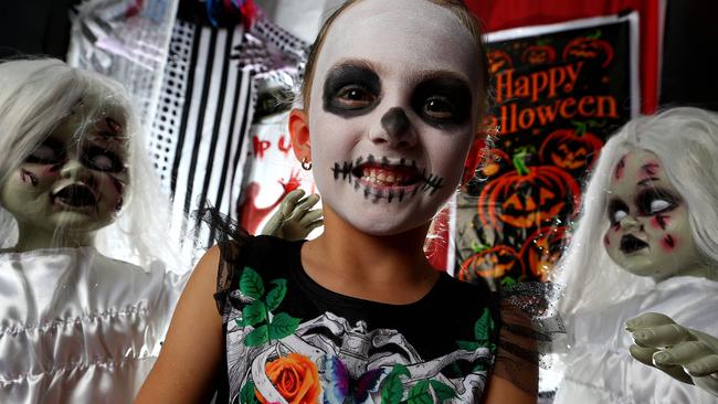 Halloween is on the rise across Australia. Picture: Adam Head