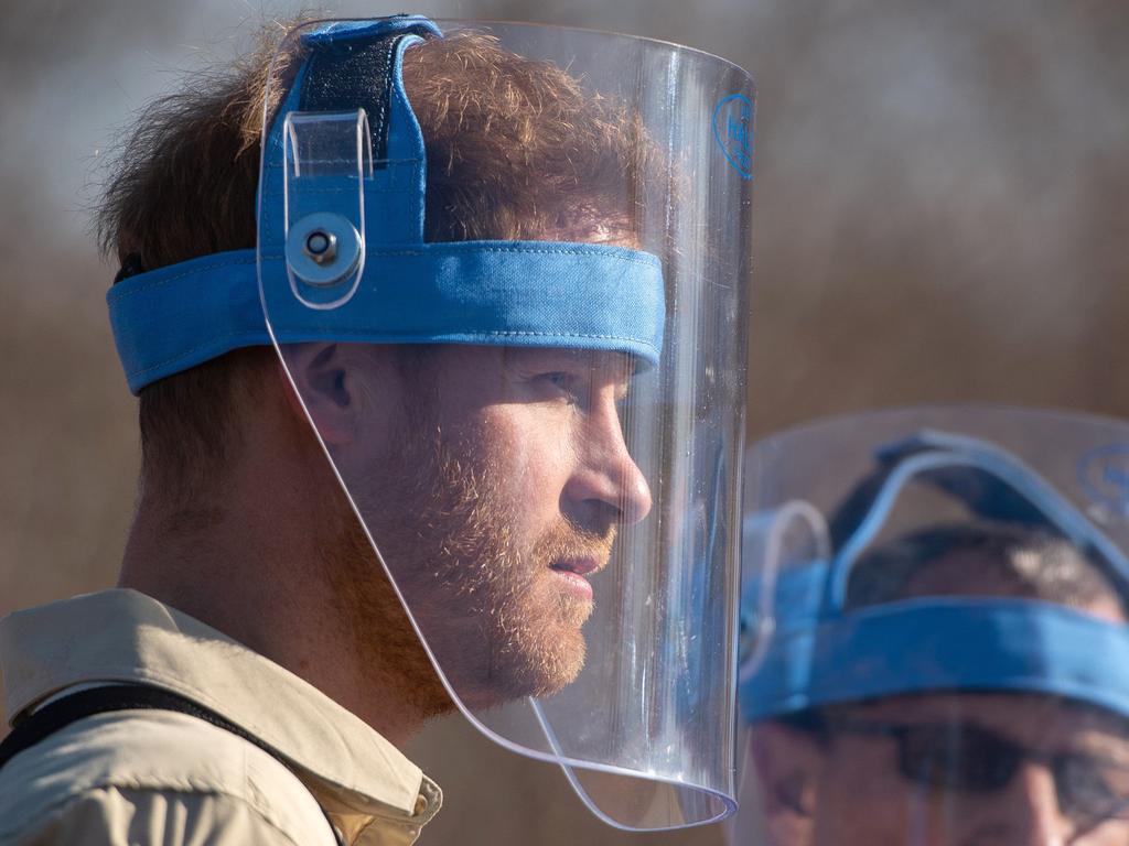 Prince Harry will travel on to Malawi tomorrow. Picture: Dominic Lipinski — Pool /Getty Images.