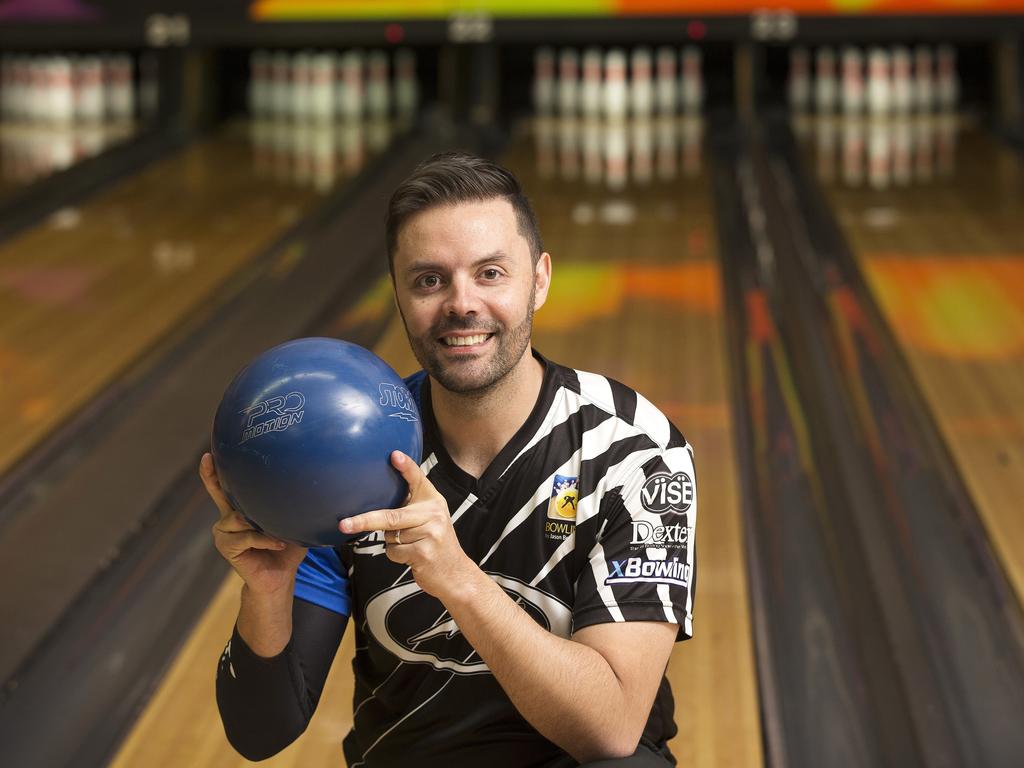 Tenpin bowler Jason Belmonte. Picture: Chris Kidd