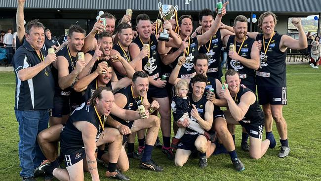 Upper Murray Football Netball League senior premiers Cudewa. Picture: Facebook