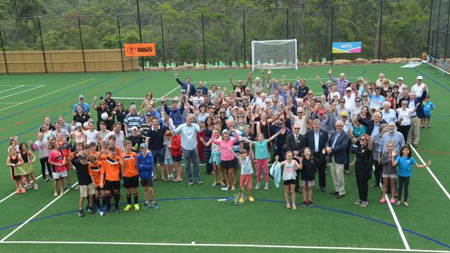 Sports stars celebrate upgrades at North Epping.