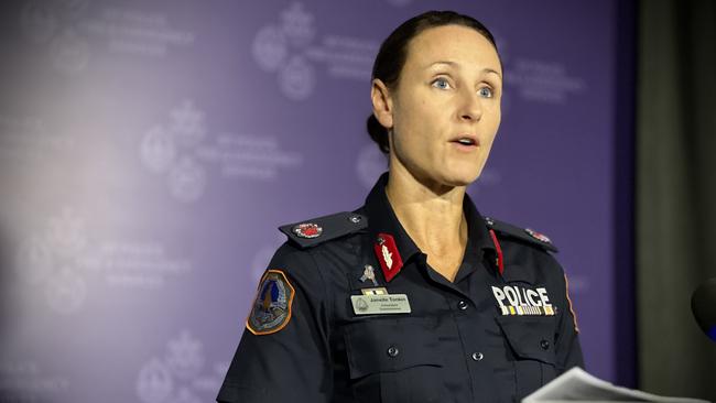 NT Police Assistant Commissioner Janelle Tonkin said up to 50 Daly River residents had been displaced by the armed raid last week. Picture: Fia Walsh