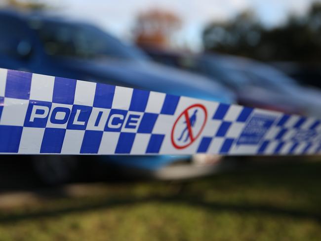 MELBOURNE, AUSTRALIA- NewsWire Photos June 25 2022,  Generic View of Police line tape at a crime scene.Picture: NCA NewsWire /Brendan Beckett