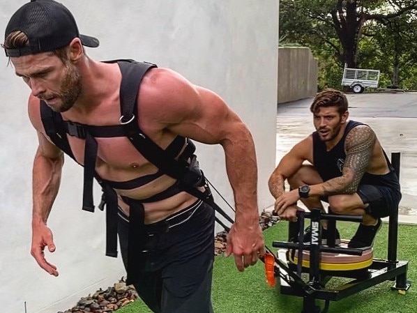 Zocchi puts Thor star Chris Hemsworth through his paces.