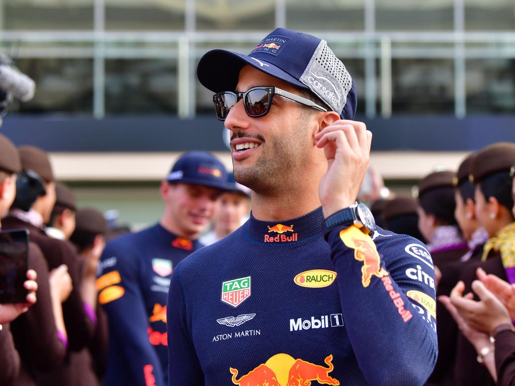 Ricciardo farewelled Red Bull on fairly positive terms.