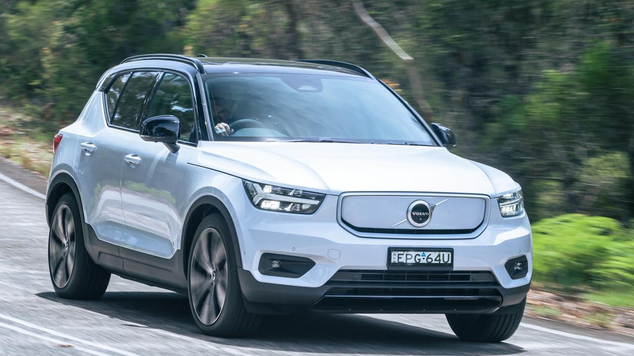 Volvo has a new, cheaper version of the XC40 Recharge. Picture: Thomas Wielecki