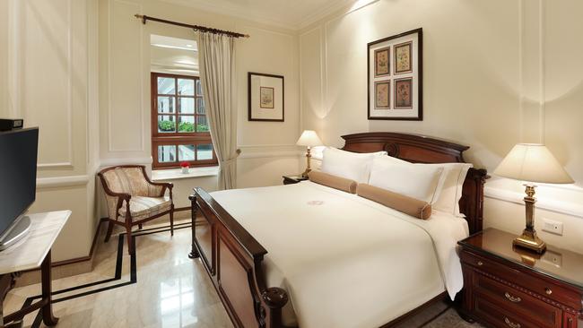 This time round I’m staying at The Imperial. They’ve put me up in a heritage suite. Picture: Supplied.