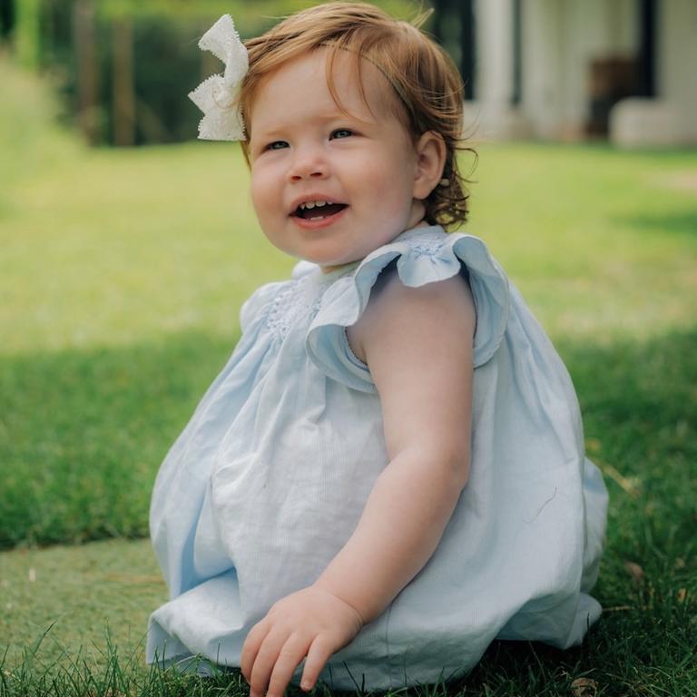 Diana Mountbatten-Windsor photographed on her 1st birthday in June last year by close family friend Misan Harriman