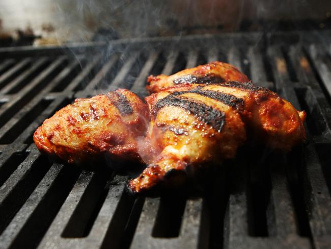 Chargrilled Portuguese chicken piri piri. 