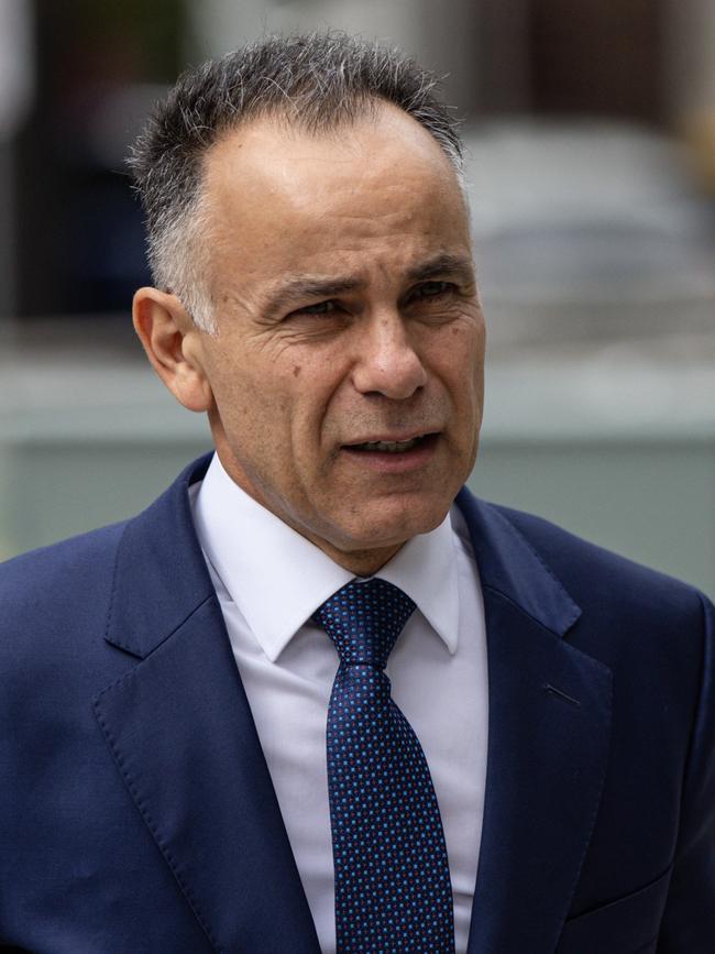 Victorian Opposition Leader John Pesutto arrives at the Federal Court of Australia. Picture: NewsWire / Diego Fedele