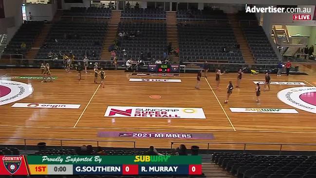 REPLAY: SA Country Netball Championships - River Murray vs Great Southern (Seniors Blue) - Court 1