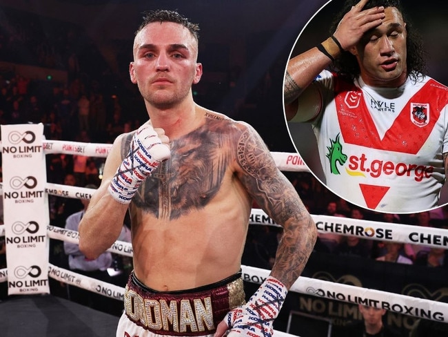 Sam Goodman might be steering clear of Jaydn Su’A for a while. Picture: Supplied