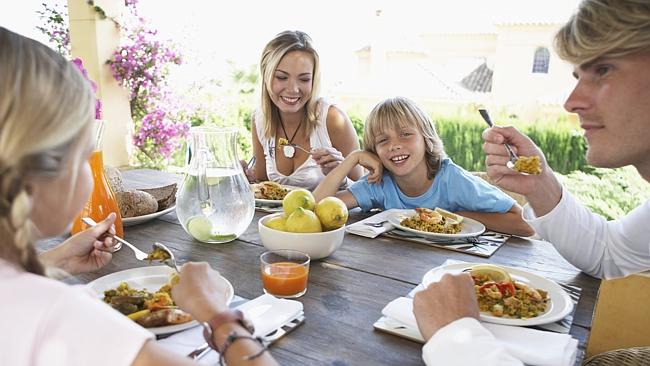 Embrace your dining room table. 