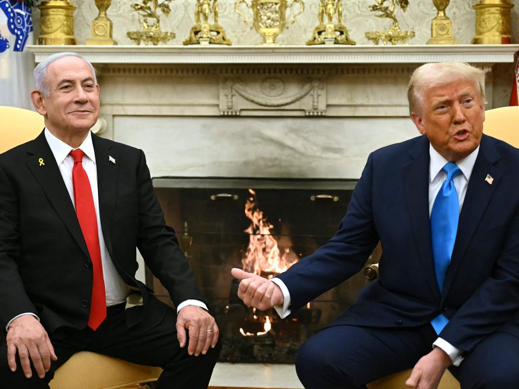 The United States and Israel have held high-level talks about the possibility of Washington leading a temporary post-war administration in Gaza. (Photo by ANDREW CABALLERO-REYNOLDS / AFP)