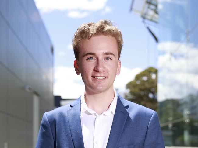 William Cassell, from Barrenjoey High School, topped Music 1 in the HSC 2022. Picture: Tim Hunter