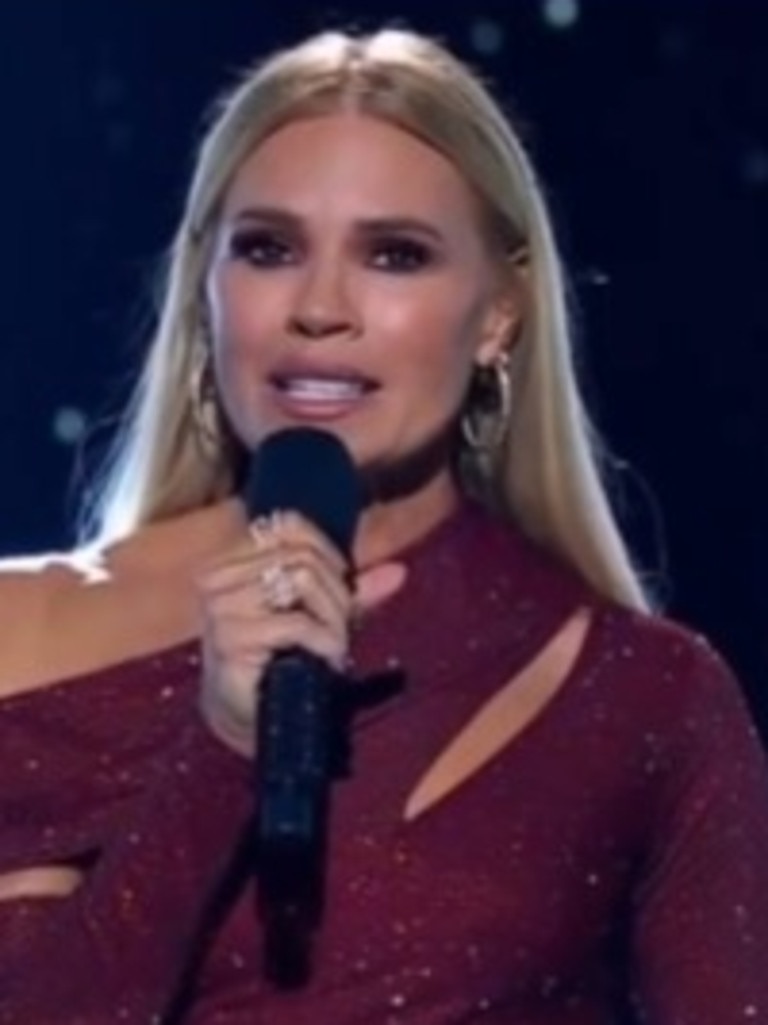 Sonia Kruger announces the winner is …