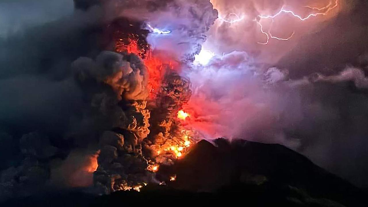 The volcano’s relentless activity has sparked widespread concern and necessitated swift action from Indonesia’s Center for Volcanology and Geological Disaster Mitigation. Picture: Center for Volcanology and Geological Hazard Mitigation / AFP