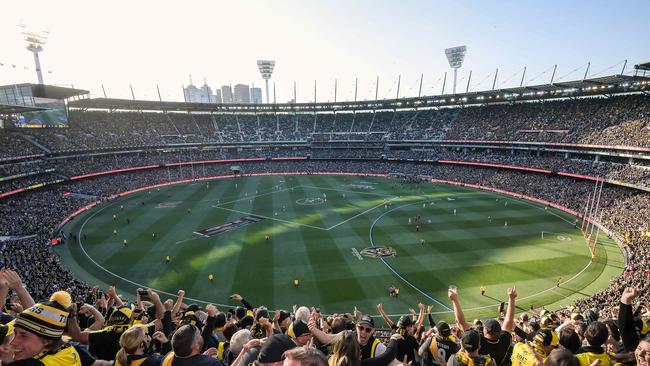 AFL grand final day at the MCG in 2019. Picture: Jason Edwards