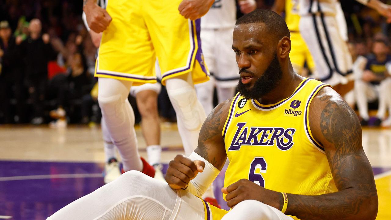 LeBron and the Lakers have advanced to the second round. Photo: Ronald Martinez/Getty Images/AFP.