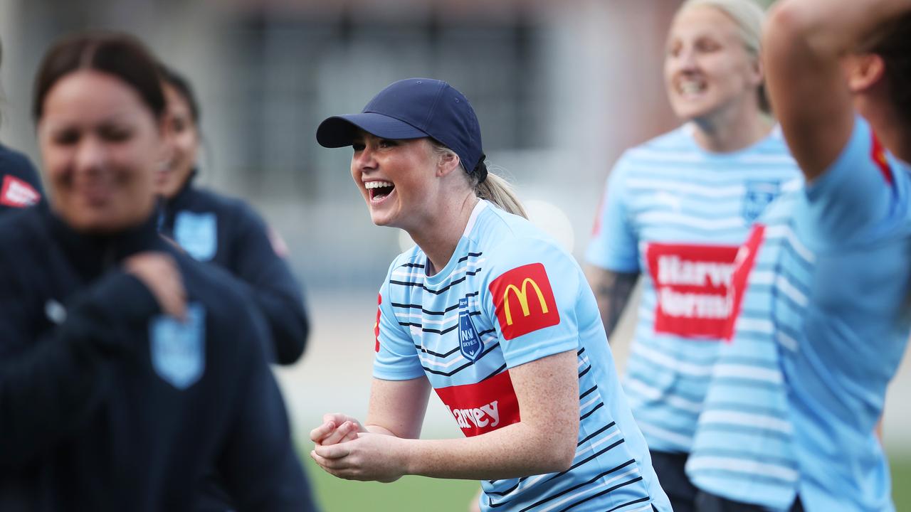 Maddie Studdon is delighted to be back in the Origin arena.